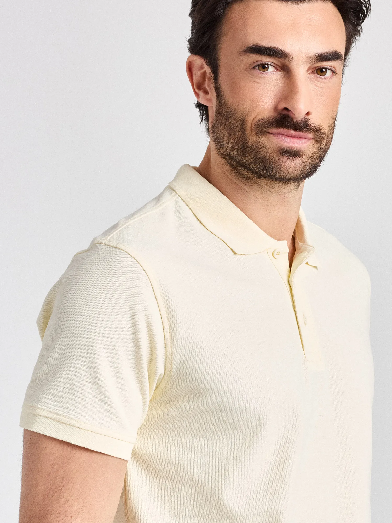 Iseo Man - Poloshirt - champagner